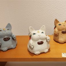1月の通常展示(梅猫庵)