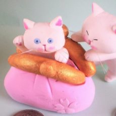 春の猫・粘土教室 春の猫・粘土教室