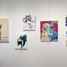 加藤智子個展『猫とニャンコと時々わんこ』