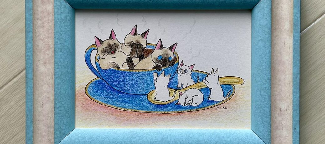 梶原美穂個展『Sweets Cat』通販作品リスト