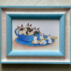 梶原美穂個展『Sweets Cat』通販作品リスト