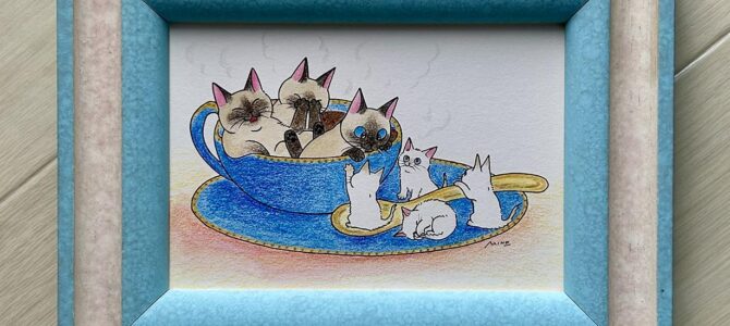 梶原美穂個展『Sweets Cat』通販作品リスト